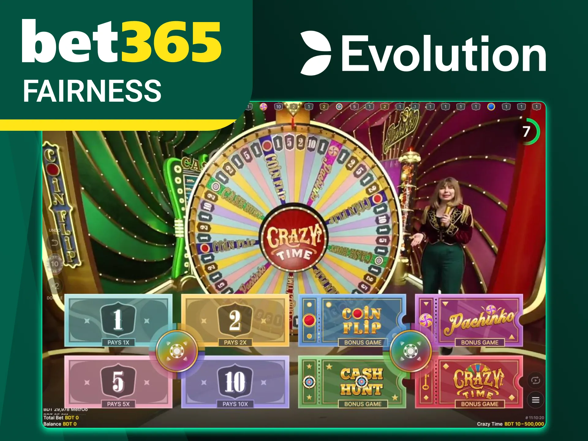Bet365 online casino ensures the safety of its players.